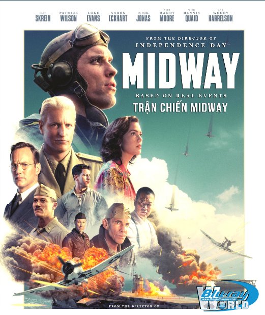 F1933. Midway 2019 - Trận Chiến Midway 2D50G (TRUE- HD 7.1 DOLBY ATMOS)